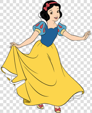 Snow White Clip Art 3 Disney Clip Art Galore Tinker   Cartoon Princess Snow White  HD Png Download