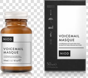 Voicemail Masque   50ml   Niod Elasticity Catalyst Neck Serum  HD Png Download