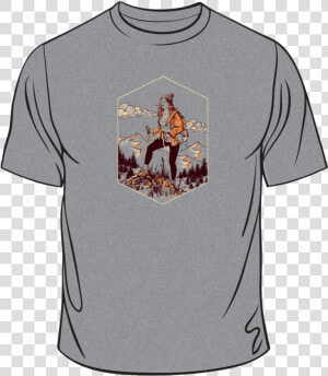 Hiker Gal   Active Shirt  HD Png Download