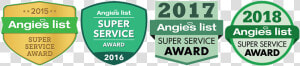 Saxon Roofing Angie S List Super Service Award Winner   Angie  39 s List  HD Png Download