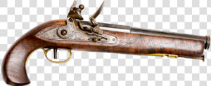 Flintlock Pistol  A Favoured Weapon Of 18th century   Old Fashioned Toy Gun  HD Png Download