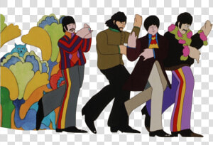 Beatles Yellow Submarine Gif Clipart The Beatles Yellow   Beatles Yellow Submarine Nowhere Man  HD Png Download