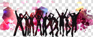 Clip Art People Dancing Silhouette   People Dancing Silhouette Png  Transparent Png