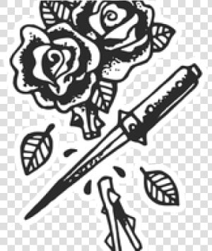 Rose Tattoo Png Transparent Images   Machine Tattoo Old School Png  Png Download