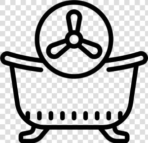 Bath Fan Icon Free Download Png And Vector   Baby Ventilator Icon  Transparent Png