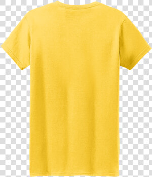 Yellow Gildan Shirt Back Clipart   Png Download   Gildan Yellow Shirt Front And Back Tshirt  Transparent Png