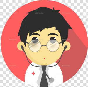 Doctor Flat Icon Png   Doctor Flat Design Png  Transparent Png