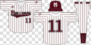 Transparent Pant Clipart   Pinstripe Baseball Jersey Template  HD Png Download