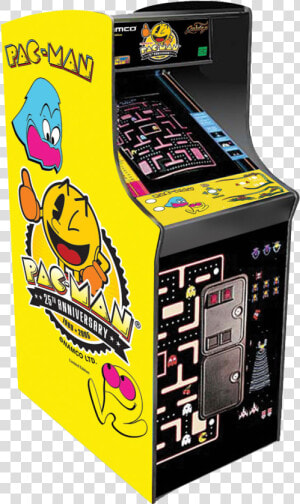 Clip Black And White Download Pac Man Machine Encode   1980s Pac Man Machine  HD Png Download