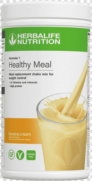 Herbalife Banana Cream New F1 Shake Cutout   Herbalife Shake Banana Cream  HD Png Download