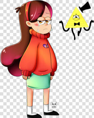 Mabel Pines Bill Cipher Dipper Pines Gravity Falls   Bill Cipher Dipper Pines Gravity Fall  HD Png Download