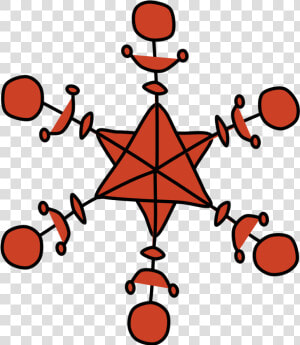 Star Of David Snowflake  Red  Png   Islam Christianity Judaism Gif  Transparent Png