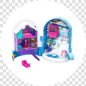 Polly Pocket Pocket World Snow Secret Compact Product   Polly Pocket Cupcake  HD Png Download