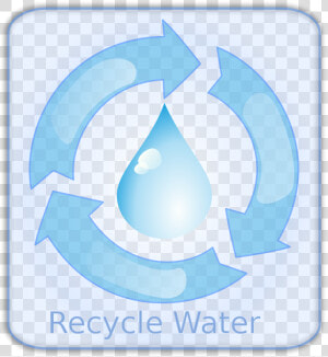 Water Recycle Icon Png   Transparent Cartoons   Recycled Water Clip Art  Png Download