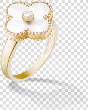 Fake Van Cleef Rings  HD Png Download