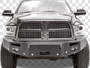 Fabfours Premium No Guard Truck Front Bumper 2010 Dodge   2018 Ram 2500 Grill Guard  HD Png Download