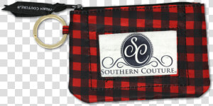 Sc Buffalo Plaid Id Wallet   Coin Purse  HD Png Download