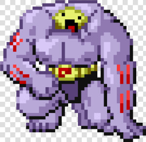 Machoke Pokemon Pixel Art  HD Png Download