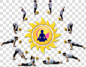 Illustration   Png Download   Surya Namaskar Hd Photo Download  Transparent Png