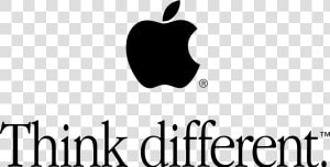 Apple Think Different Logo Png Transparent   Apple Think Different Transparent  Png Download