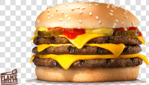 Double Cheeseburger Burger King Pris  HD Png Download