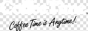 Coffee Time Logo Black And White   Coffee Time  HD Png Download