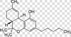 Chemical Formula For Thc  HD Png Download