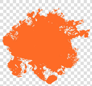 Tache De Peinture Orange Png  Transparent Png