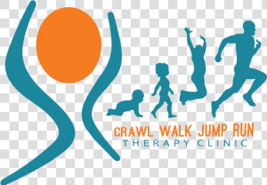 Crawl Walk Jump Run Therapy Clinic  HD Png Download