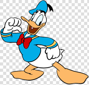 Donald Duck In Bathing Suit Confident   Donald Duck Clipart  HD Png Download