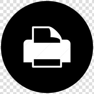 Fax Icon Black And White Circle   Vk Icon  HD Png Download