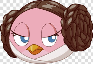 Angry Birds Star Wars   Angry Birds Star Wars Pink Bird  HD Png Download