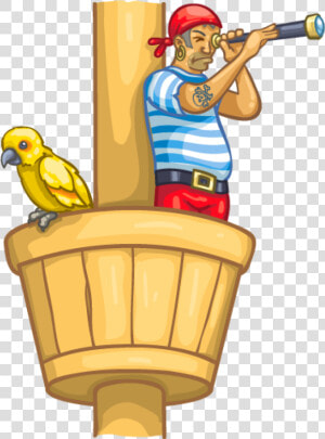 Item Detail   Pirate Ship Birds Nest  HD Png Download