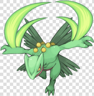 Sceptile Comin   Mega Sceptile Leaf Blade  HD Png Download