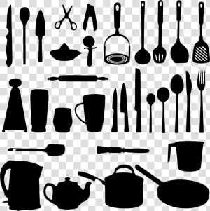 Kitchen Utensils Clipart  HD Png Download