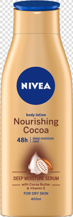 Dry Skin Nivea Cocoa Lotion  HD Png Download