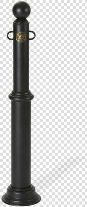 Metal Pole Bollard With Rings For Urban Furniture Chain    Column  HD Png Download