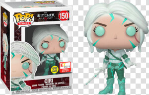 Ciri Magic Glow In The Dark Funko Pop Vinyl Figure   Ciri Funko Pop E3  HD Png Download