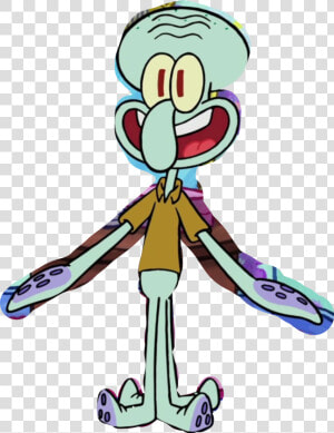 Transparent Squidward Png   Spongebob And Squidward Transparent  Png Download