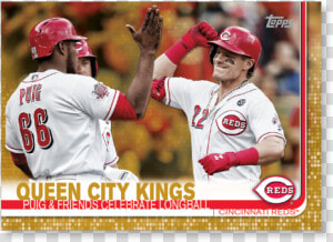 Cincinnati Reds 2019 Topps Baseball Update Series Veteran   College Softball  HD Png Download