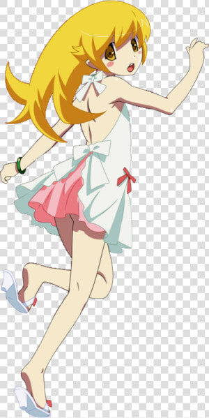 Characters From Monogatari   Oshino Shinobu Transparent Background  HD Png Download