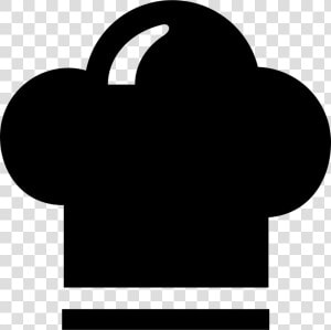 Clip Art Chef Hat Silhouette   Chapeu De Chef Png Preto  Transparent Png