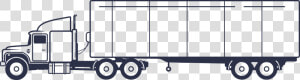 Transparent Semi Truck Png   Flatbed Semi Truck Clipart  Png Download