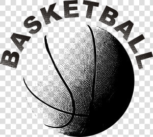 Basketball Clipart Black And White   Free Basketball Clipart Black And White  HD Png Download