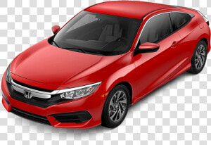 Civic Coupe Front   2019 Honda Civic 2 Door  HD Png Download