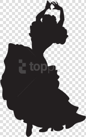 Free Png Spanish Dancer Silhouette Png   Spanish Dancer Transparent  Png Download