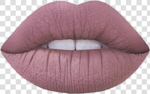  lips  smile  mouth  matte  woman   Lime Crime Teacup  HD Png Download