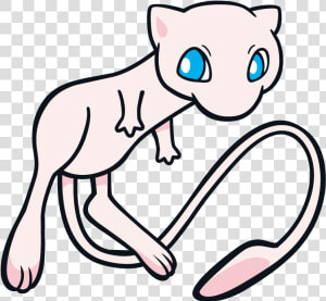 Mew Global Link Artwork Clipart   Png Download   Pokemon Mew Dream World  Transparent Png