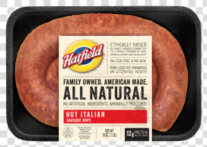 Hatfield All Natural Sausage Family  HD Png Download