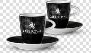 Cafe Royal Espresso Tassen Spickel Merchandise   Cup  HD Png Download